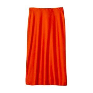 Dark Canyon Orange (Red-Orange) Midi Skirt from A New Day, Sz Small, Never worn